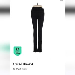 Seven for all mankind black jeans